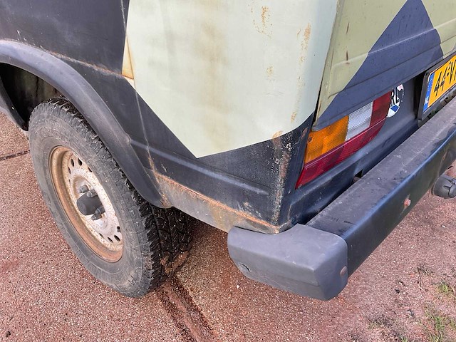 1989 volkswagen/steyrpuch t3 syncro 16 inch 4x4 camper - afbeelding 4 van  65