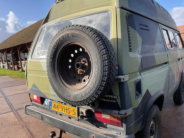 1989 volkswagen/steyrpuch t3 syncro 16 inch 4x4 camper - afbeelding 28 van  65