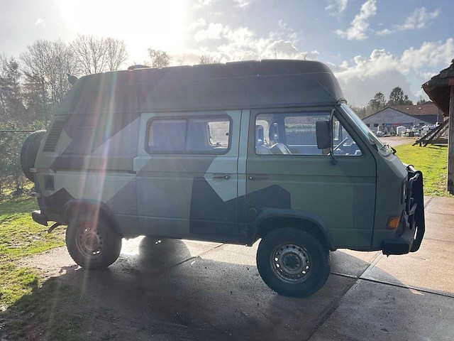 1989 volkswagen/steyrpuch t3 syncro 16 inch 4x4 camper - afbeelding 34 van  65