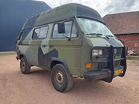 1989 volkswagen/steyrpuch t3 syncro 16 inch 4x4 camper - afbeelding 50 van  65