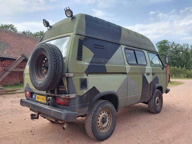 1989 volkswagen/steyrpuch t3 syncro 16 inch 4x4 camper - afbeelding 51 van  65