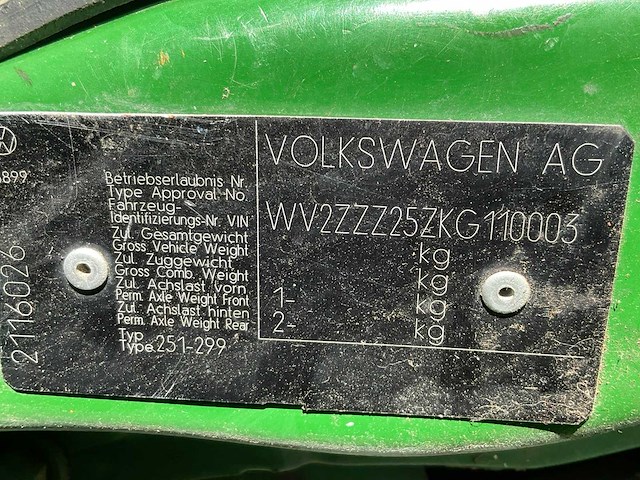 1989 volkswagen/steyrpuch t3 syncro 16 inch 4x4 camper - afbeelding 62 van  65