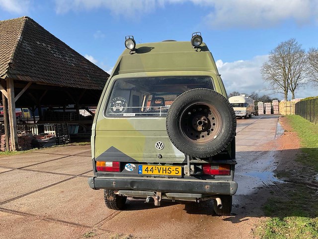 1989 volkswagen/steyrpuch t3 syncro 16 inch 4x4 camper - afbeelding 56 van  65