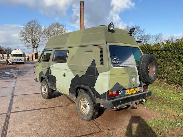 1989 volkswagen/steyrpuch t3 syncro 16 inch 4x4 camper - afbeelding 63 van  65