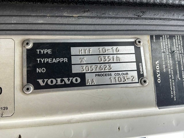 1989 volvo f12 400 intercooler vuilniswagen - afbeelding 25 van  32