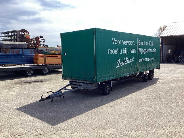 1989 wesco dr3000 dr 3000 aanhangwagen - afbeelding 1 van  14