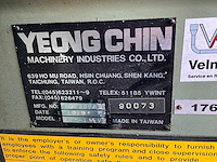 1989 yeong chin ycm-1 1/2 v verticale freesmachine - afbeelding 3 van  11