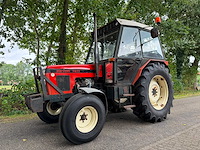 1989 zetor 7211 vierwielaangedreven landbouwtractor - afbeelding 1 van  10