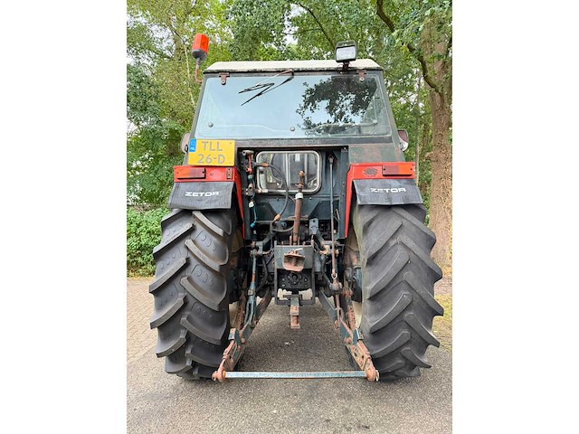 1989 zetor 7211 vierwielaangedreven landbouwtractor - afbeelding 6 van  10