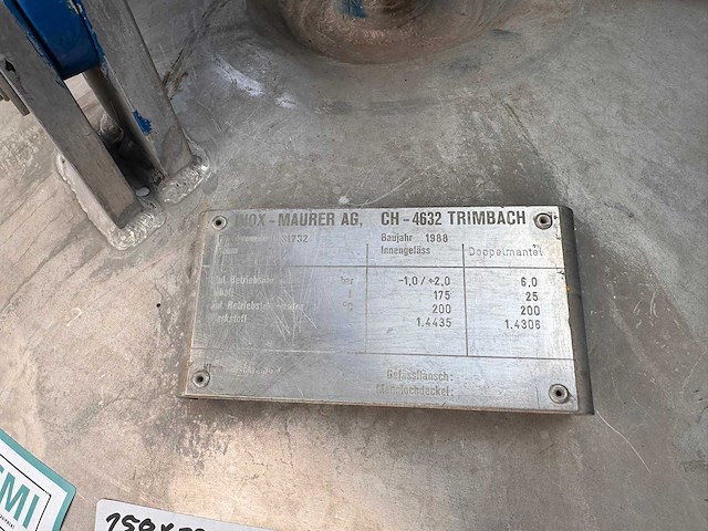 1990 - inox maurer ag - nutschefilter - afbeelding 10 van  16