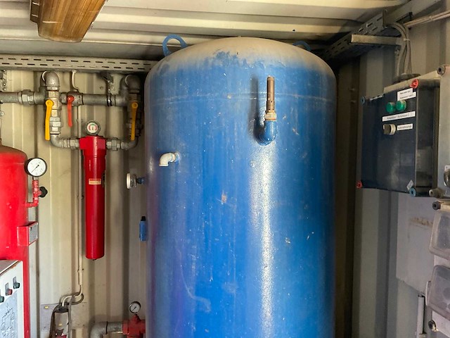 1990 2x kaeser bs 44 schroefcompressor opstelling - afbeelding 3 van  14