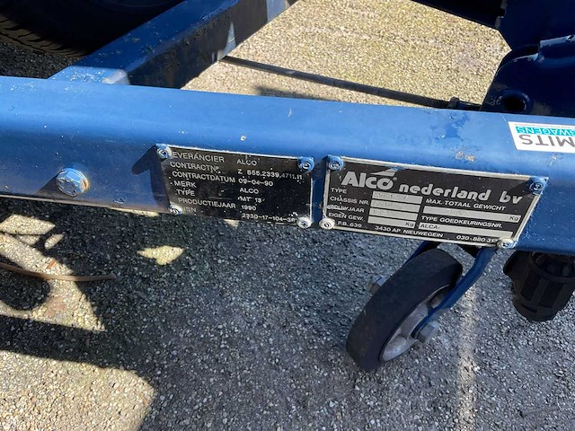 1990 alco mt 13 motortrailer - afbeelding 6 van  6