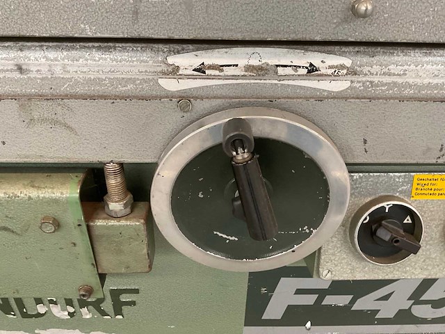 1990 altendorf f45 formaatzaag - afbeelding 4 van  9