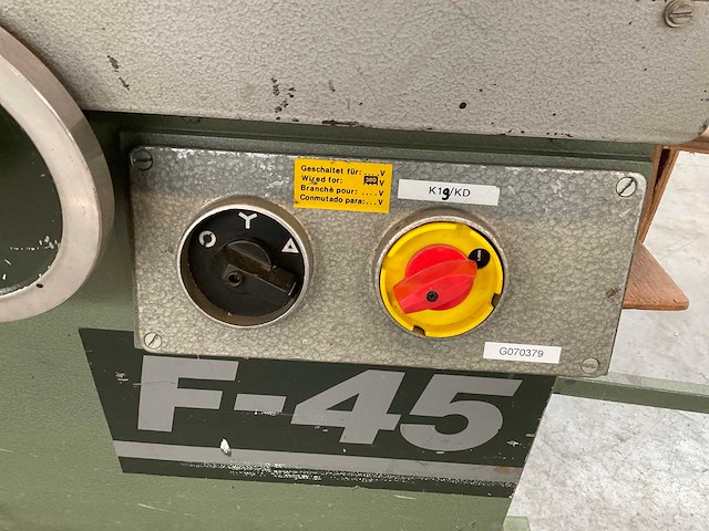 1990 altendorf f45 formaatzaag - afbeelding 5 van  9