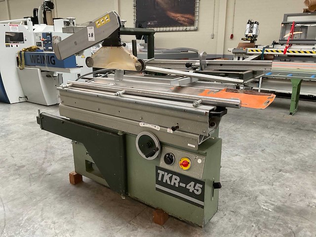1990 altendorf trk 45 formaatcirkelzaagmachine - afbeelding 2 van  9
