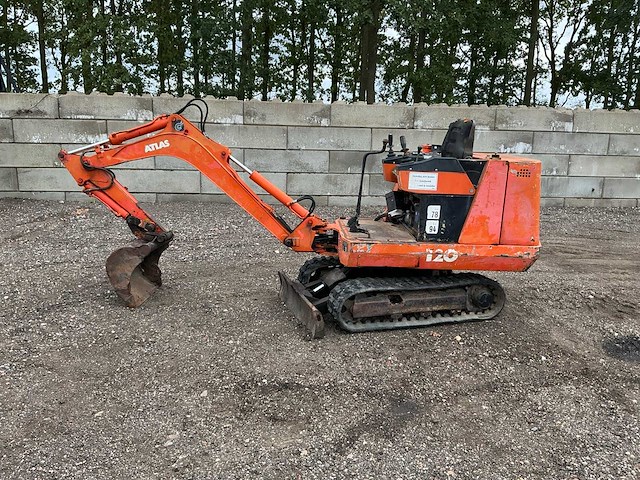 1990 atlas 120 minigraafmachine - afbeelding 12 van  37