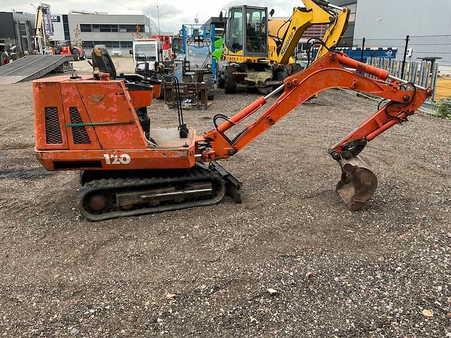 1990 atlas 120 minigraafmachine - afbeelding 34 van  37