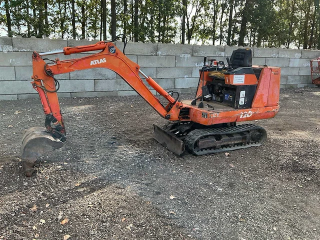 1990 atlas 120 minigraafmachine - afbeelding 1 van  34