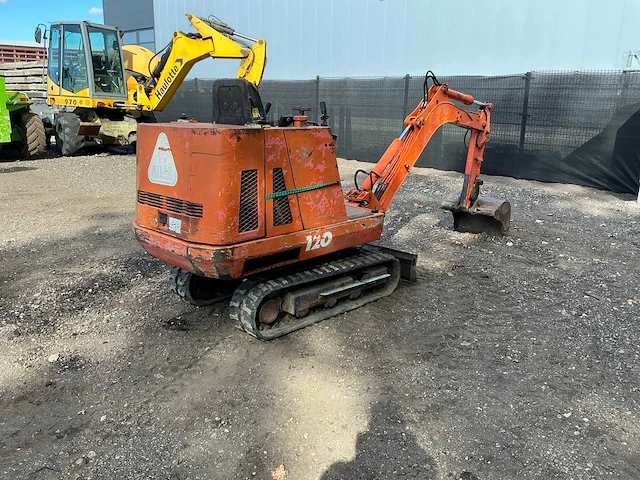 1990 atlas 120 minigraafmachine - afbeelding 29 van  34