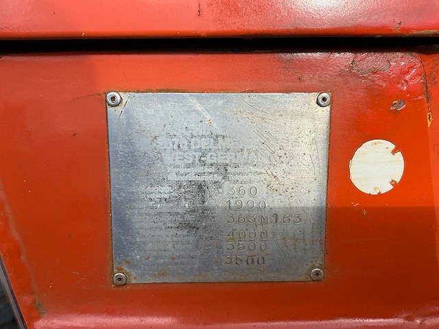 1990 atlas 360 mobiele graafmachine (marge) - afbeelding 21 van  26