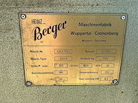 1990 berger as1-r slijpmachine - afbeelding 16 van  28
