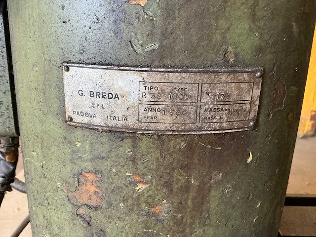 1990 breda r32 1000 radiaalboormachine - afbeelding 4 van  14