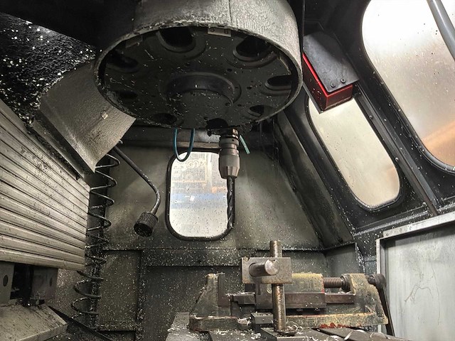 1990 bridgeport vmc interact 308 cnc freesmachine - afbeelding 4 van  13