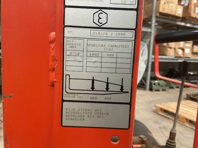 1990 bt st1000b/6 stapelaar - afbeelding 1 van  7