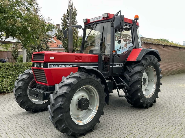 1990 case international 1056xl vierwielaangedreven landbouwtractor - afbeelding 1 van  70