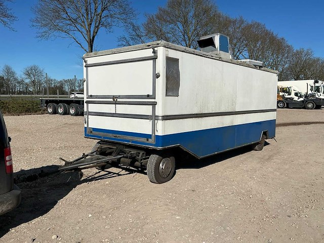 1990 de vries jv 3500 verkoopwagen aanhangwagen - afbeelding 1 van  12