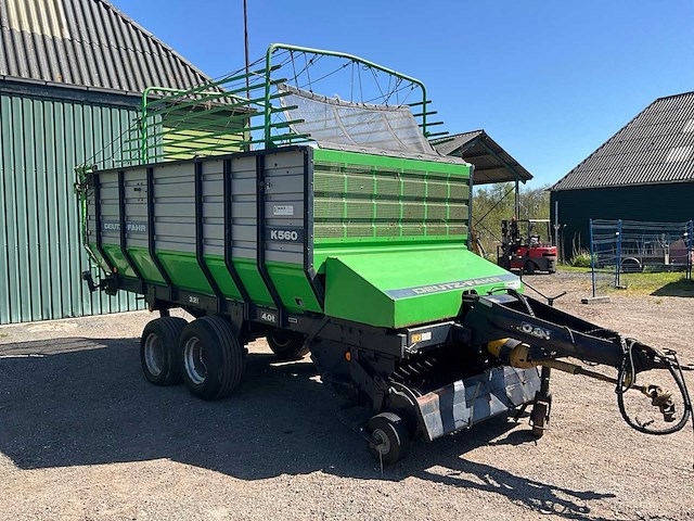 1990 deutz fahr k560 opraapwagen - afbeelding 21 van  27