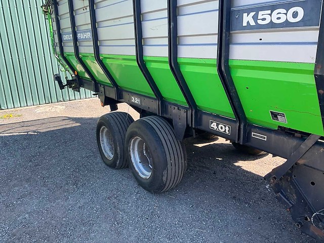 1990 deutz fahr k560 opraapwagen - afbeelding 7 van  11