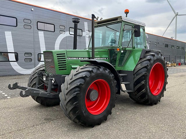 1990 fendt favorit 614lsa turbomatic e vierwielaangedreven landbouwtractor - afbeelding 1 van  43