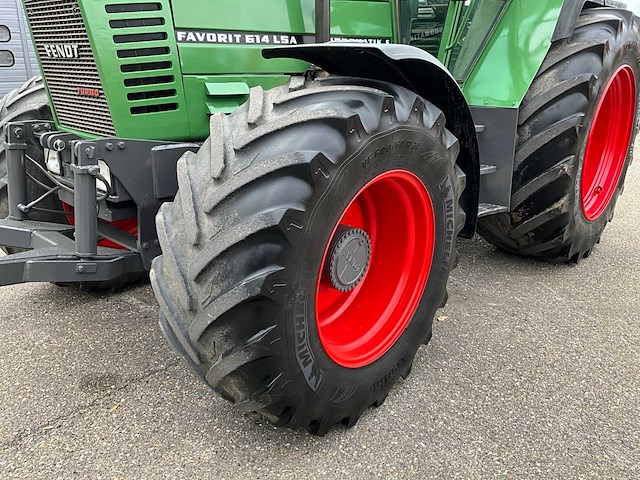 1990 fendt favorit 614lsa turbomatic e vierwielaangedreven landbouwtractor - afbeelding 43 van  43