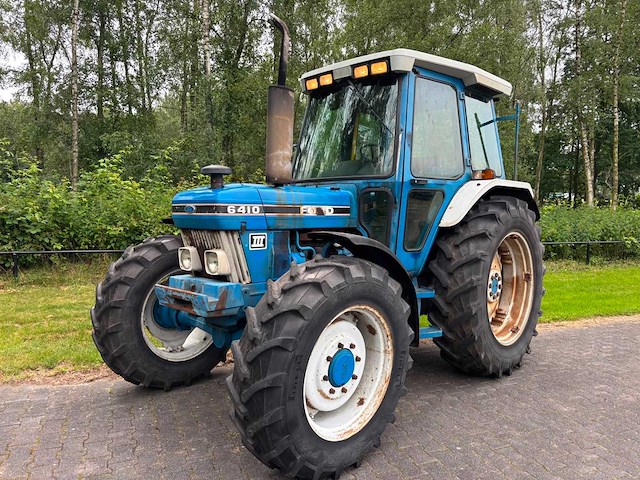 1990 ford 6410 gen iii - vierwielaangedreven landbouwtractor - afbeelding 1 van  39