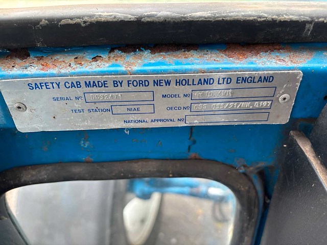 1990 ford 6410 gen iii - vierwielaangedreven landbouwtractor - afbeelding 33 van  39