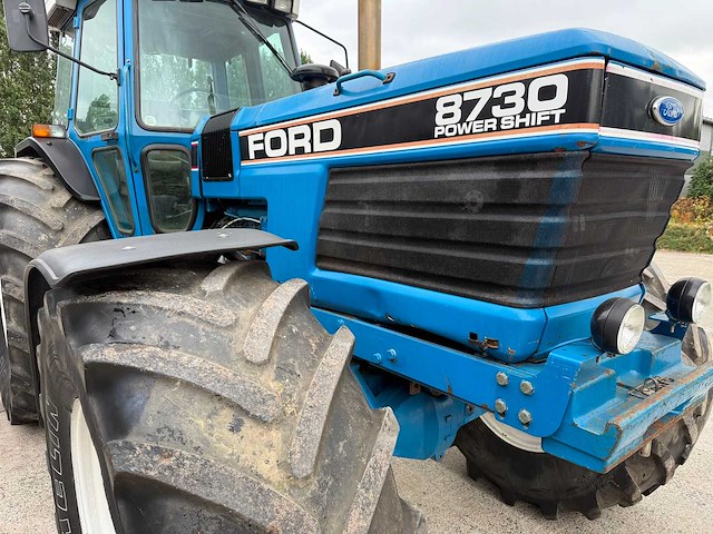 1990 ford 8730dt vierwielaangedreven landbouwtractor - afbeelding 5 van  17