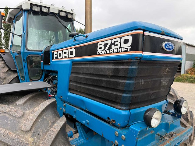 1990 ford 8730dt vierwielaangedreven landbouwtractor - afbeelding 6 van  17