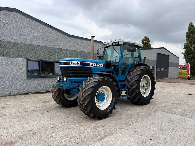 1990 ford 8730dt vierwielaangedreven landbouwtractor - afbeelding 1 van  17