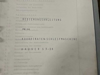 1990 hauser s3 dr coördinatenslijpmachine - afbeelding 29 van  39