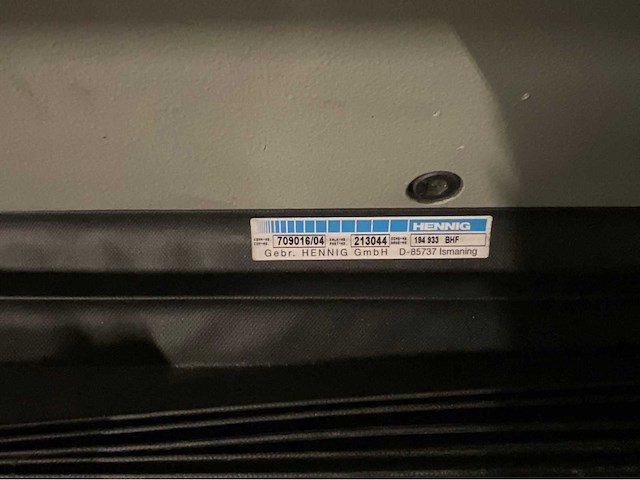 1990 hauser s3 dr coördinatenslijpmachine - afbeelding 37 van  39