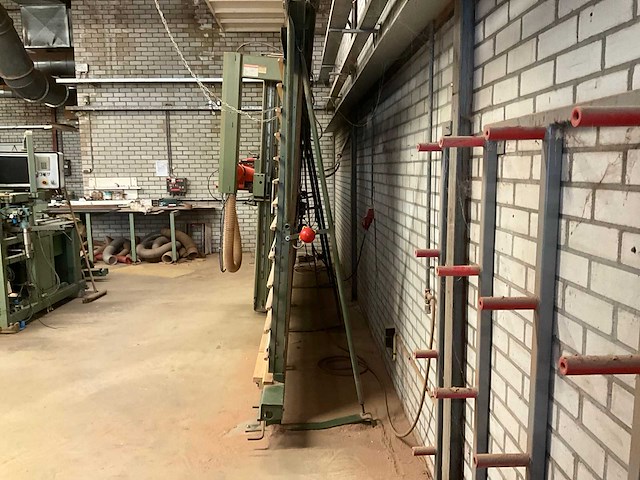 1990 holzer 1220 automatic supercut verticale platenzaag - afbeelding 3 van  12