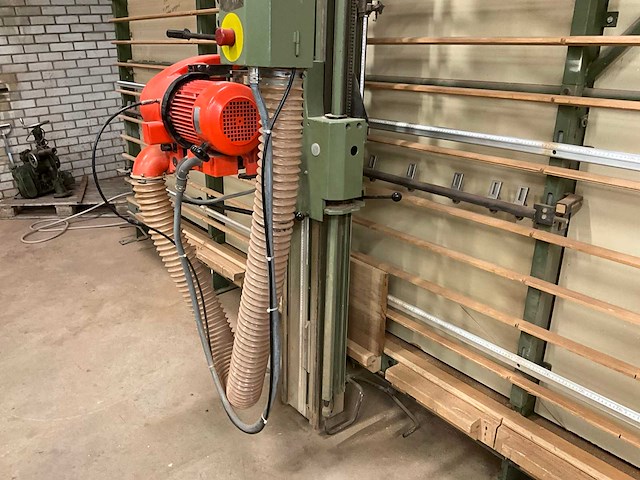 1990 holzer 1220 automatic supercut verticale platenzaag - afbeelding 6 van  12