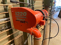 1990 holzer 1220 automatic supercut verticale platenzaag - afbeelding 9 van  12