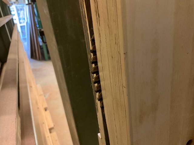 1990 holzer 1220 automatic supercut verticale platenzaag - afbeelding 11 van  12