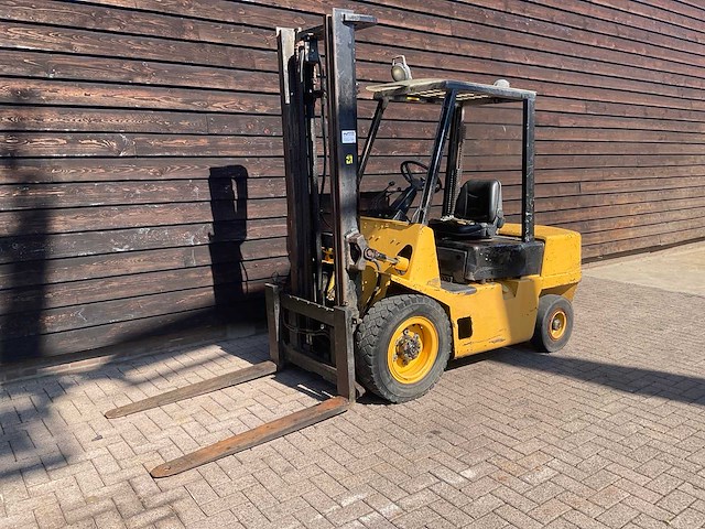 1990 hyster h 300 xl. vorkheftruck - afbeelding 1 van  13