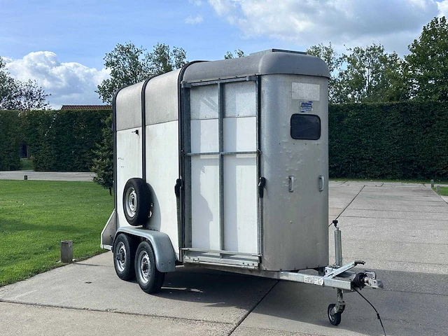1990 ifor williams trailers - hb- 505 r - tweepaards paardentrailer - afbeelding 8 van  11