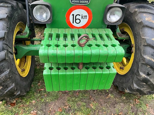 1990 john deere 2650 vierwielaangedreven landbouwtractor - afbeelding 5 van  35