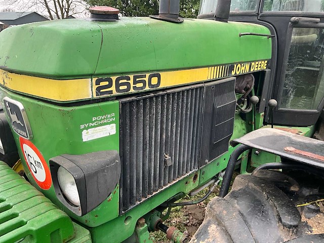 1990 john deere 2650 vierwielaangedreven landbouwtractor - afbeelding 15 van  34
