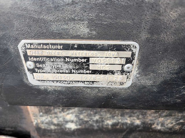 1990 john deere 4055 vierwielaangedreven landbouwtractor - afbeelding 22 van  22